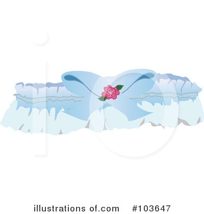 Royalty-Free (RF) Garter Belt Clipart Illustration by Pams Clipart - Stock Sample #103647