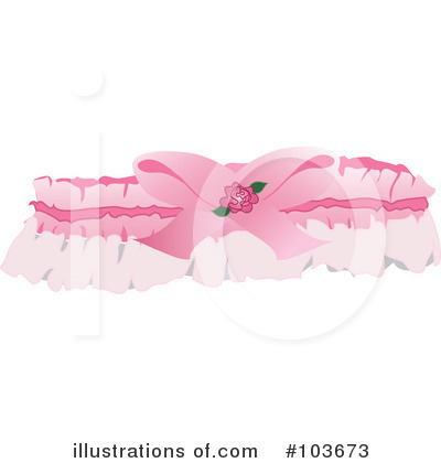 Royalty-Free (RF) Garter Belt Clipart Illustration by Pams Clipart - Stock Sample #103673