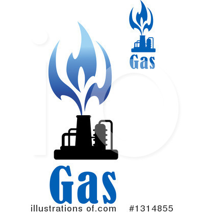 Royalty-Free (RF) Gas Clipart Illustration by Vector Tradition SM - Stock Sample #1314855
