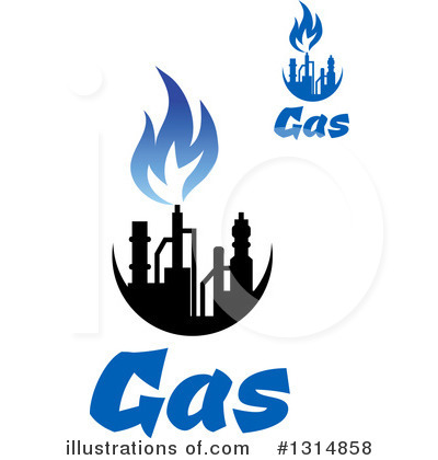 Royalty-Free (RF) Gas Clipart Illustration by Vector Tradition SM - Stock Sample #1314858