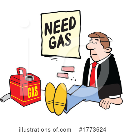 Royalty-Free (RF) Gas Clipart Illustration by Johnny Sajem - Stock Sample #1773624