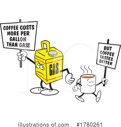 Gas Can Clipart #1780261 by Johnny Sajem