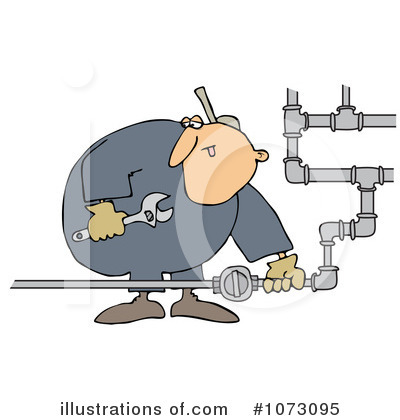 Royalty-Free (RF) Gas Man Clipart Illustration by djart - Stock Sample #1073095