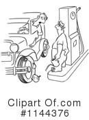 Gas Station Clipart #1144376 by Picsburg