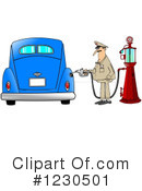 Gas Station Clipart #1230501 by djart