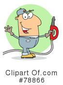 Gas Station Clipart #78866 by Hit Toon