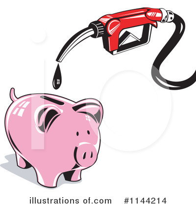 Piggy Bank Clipart #1144214 by patrimonio