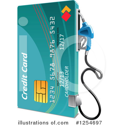 Credit Card Clipart #1254697 by Vector Tradition SM