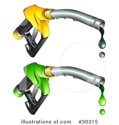 Royalty-Free (RF) Gasoline Clipart Illustration by beboy - Stock Sample #30315
