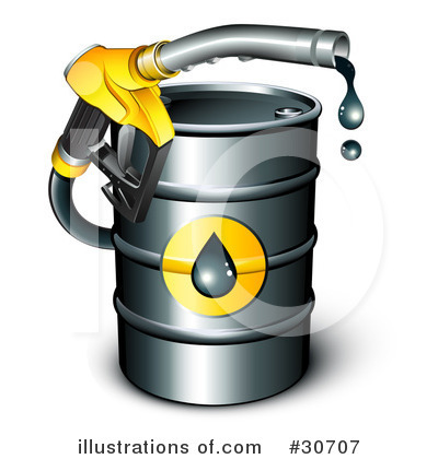 Royalty-Free (RF) Gasoline Clipart Illustration by beboy - Stock Sample #30707