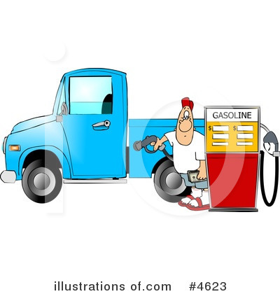 Gas Station Clipart #4623 by djart