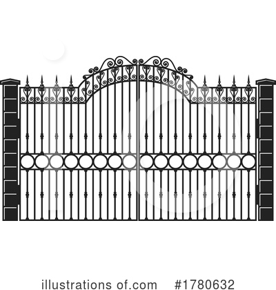Royalty-Free (RF) Gate Clipart Illustration by Vector Tradition SM - Stock Sample #1780632