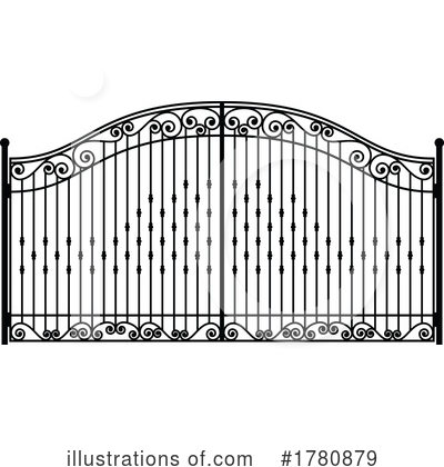 Gate Clipart #1780879 by Vector Tradition SM