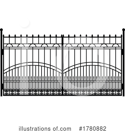 Royalty-Free (RF) Gate Clipart Illustration by Vector Tradition SM - Stock Sample #1780882