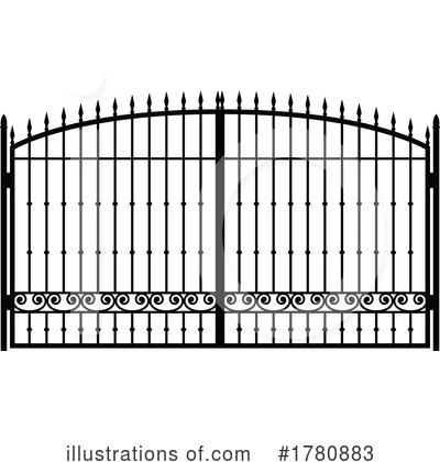Royalty-Free (RF) Gate Clipart Illustration by Vector Tradition SM - Stock Sample #1780883