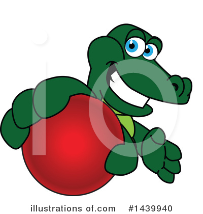 Royalty-Free (RF) Gator Mascot Clipart Illustration by Mascot Junction - Stock Sample #1439940