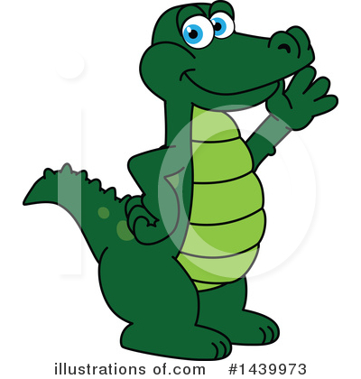 Gator Mascot Clipart #1439973 by Toons4Biz