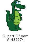 Gator Mascot Clipart #1439974 by Mascot Junction