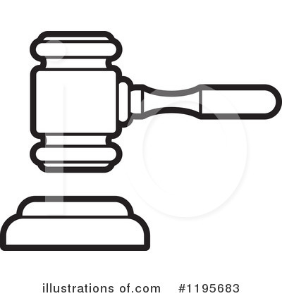 Gavel Clipart #1195683 by Lal Perera
