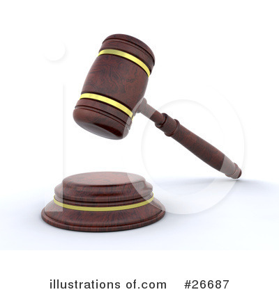 Gavel Clipart #26687 by KJ Pargeter