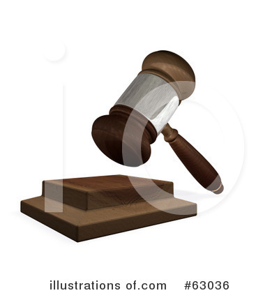 Courtroom Clipart #63036 by AtStockIllustration