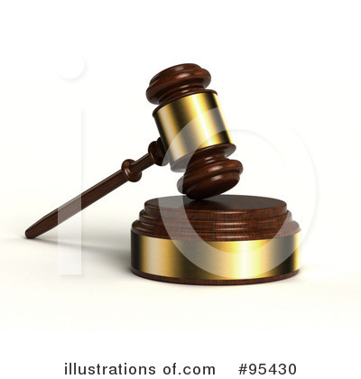 Trial Clipart #95430 by stockillustrations