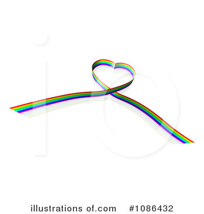Rainbows Clipart #1086432 by AtStockIllustration