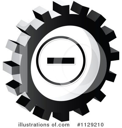 Royalty-Free (RF) Gear Clipart Illustration by Andrei Marincas - Stock Sample #1129210