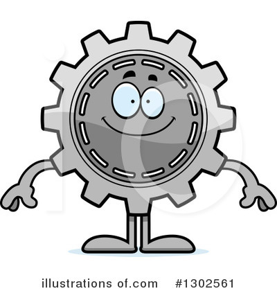 Royalty-Free (RF) Gear Clipart Illustration by Cory Thoman - Stock Sample #1302561