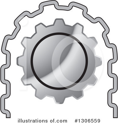 Royalty-Free (RF) Gear Clipart Illustration by Lal Perera - Stock Sample #1306559