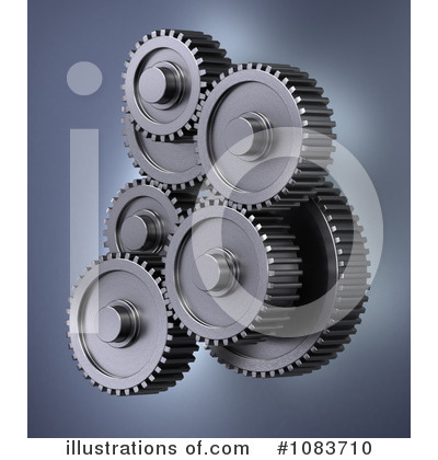 Gears Clipart #1083710 by stockillustrations