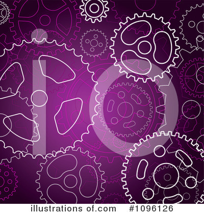 Royalty-Free (RF) Gears Clipart Illustration by Vector Tradition SM - Stock Sample #1096126