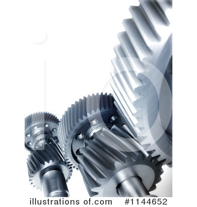 Royalty-Free (RF) Gears Clipart Illustration by Mopic - Stock Sample #1144652