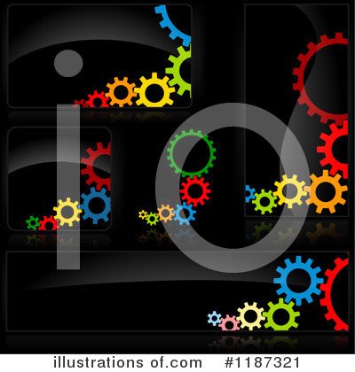 Royalty-Free (RF) Gears Clipart Illustration by dero - Stock Sample #1187321