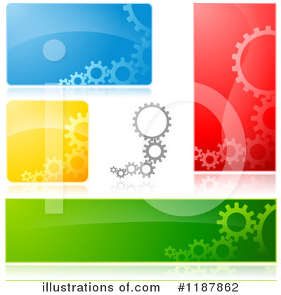 Royalty-Free (RF) Gears Clipart Illustration by dero - Stock Sample #1187862