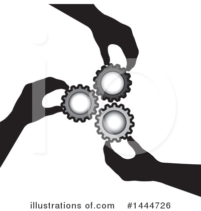 Royalty-Free (RF) Gears Clipart Illustration by ColorMagic - Stock Sample #1444726