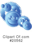 Gears Clipart #20562 by Tonis Pan
