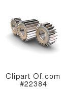 Gears Clipart #22384 by KJ Pargeter