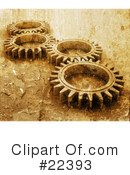 Gears Clipart #22393 by KJ Pargeter