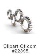 Gears Clipart #22395 by KJ Pargeter