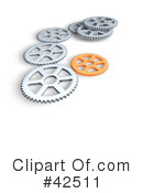 Gears Clipart #42511 by MacX
