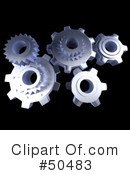 Gears Clipart #50483 by Frank Boston
