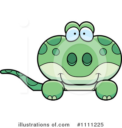 Royalty-Free (RF) Gecko Clipart Illustration by Cory Thoman - Stock Sample #1111225