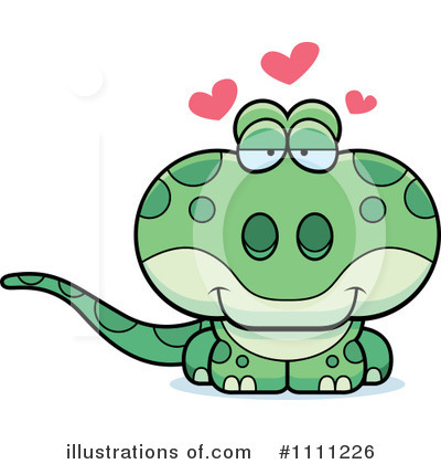 Royalty-Free (RF) Gecko Clipart Illustration by Cory Thoman - Stock Sample #1111226