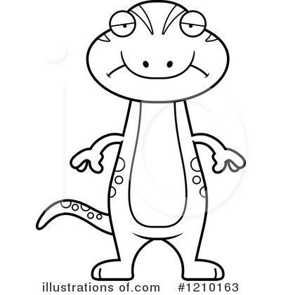 Royalty-Free (RF) Gecko Clipart Illustration by Cory Thoman - Stock Sample #1210163