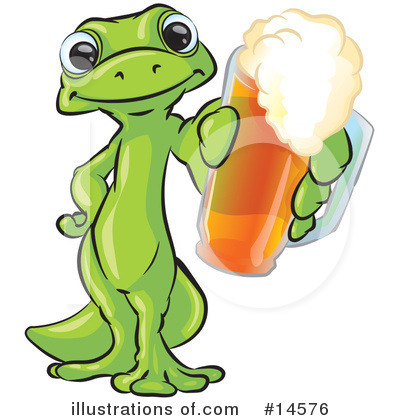Gecko Clipart #14576 by Leo Blanchette