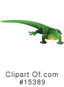 Gecko Clipart #15389 by Leo Blanchette
