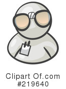 Geek Clipart #219640 by Leo Blanchette