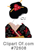 Geisha Clipart #72608 by Pams Clipart