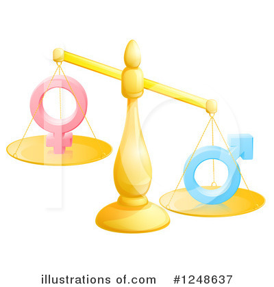 Royalty-Free (RF) Gender Clipart Illustration by AtStockIllustration - Stock Sample #1248637